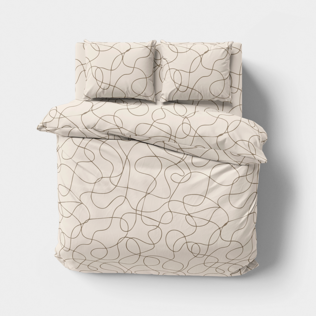 Постільна білизна “LeLIT” B-1208, Бязь, Півтораспальна