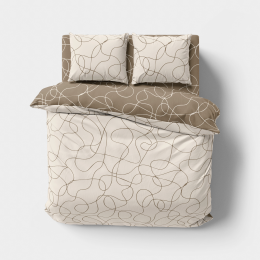 Постільна білизна “LeLIT” B-1201, Бязь, Півтораспальна