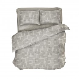 Постельное белье “LeLIT”, Поплин,Темно-Бежевой,Полтораспальный, L-2047