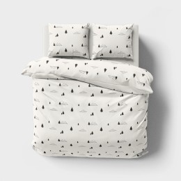 Постільна білизна “LeLIT” L-2064, Поплін, Півтораспальна