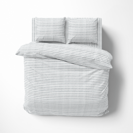 Постельное белье “LeLIT”, Бязь,Сиро-Белый,Полтораспальный, B-1166