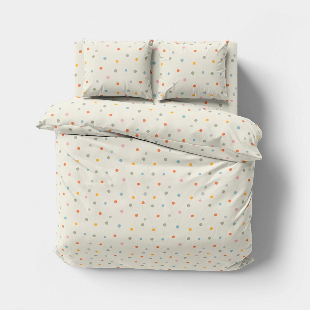 Постільна білизна “LeLIT” L-2057/2, Поплін,  Двоспальна