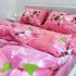 Постельное белье “LeLIT”,Поликотон,Розовый,Семейный, P-0109