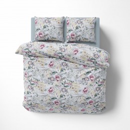 Постельное белье “LeLIT” B-1180, Бязь, Светло-серый, Семейная