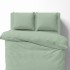 Постельное белье "LeLIT",Микрофибра,Зеленый,Семейный, P-0150