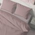 Постельное белье "LeLIT" Микрофибра,Розовый, Семейный, P-0125