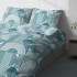 Постельное белье "LeLIT",Микрофибра,Темно-Бирюзовый,Семейный P-0136