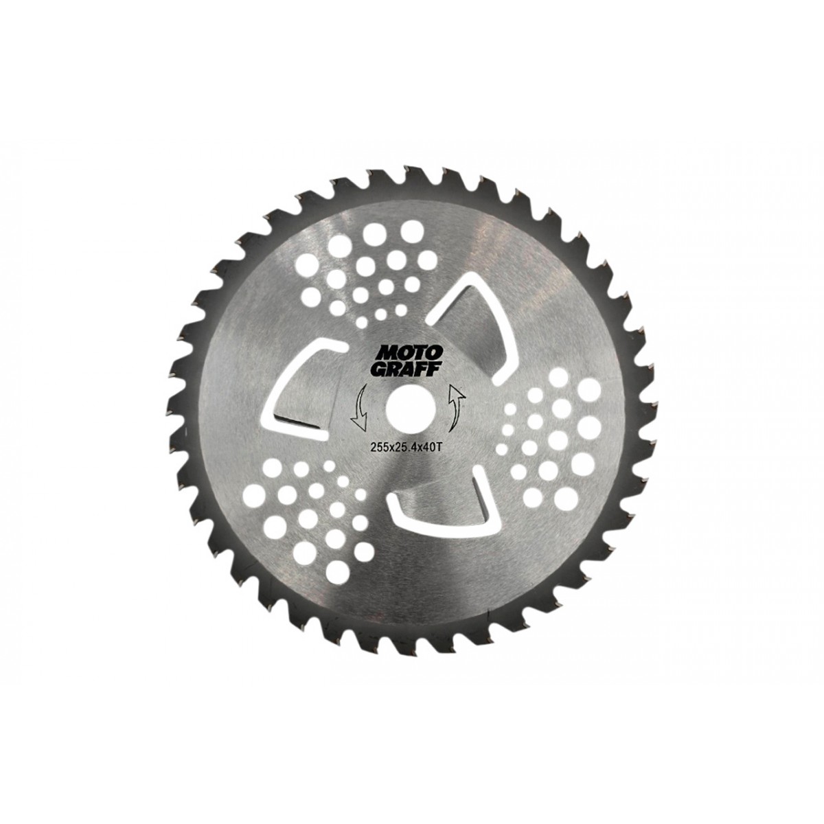 Диск для триммера MotoGraff 255мм x 40T победит подрезной 3 (3057)