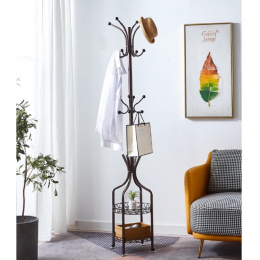 Вішак підлоговий АКЛАС Платан (VKY-6150) Чорний (Чорний)