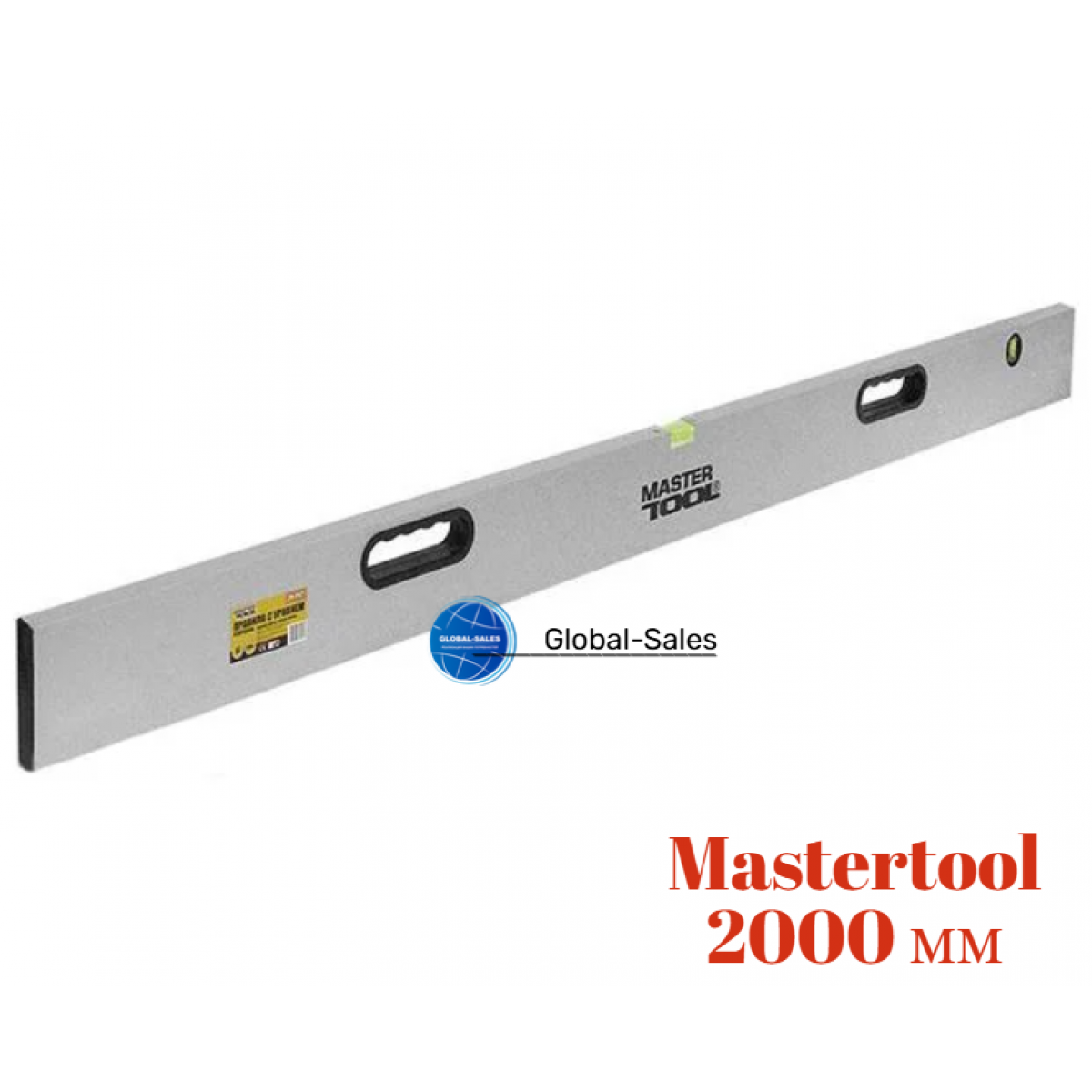 Правило-уровень Mastertool с ручками 2000 мм (39-0143)