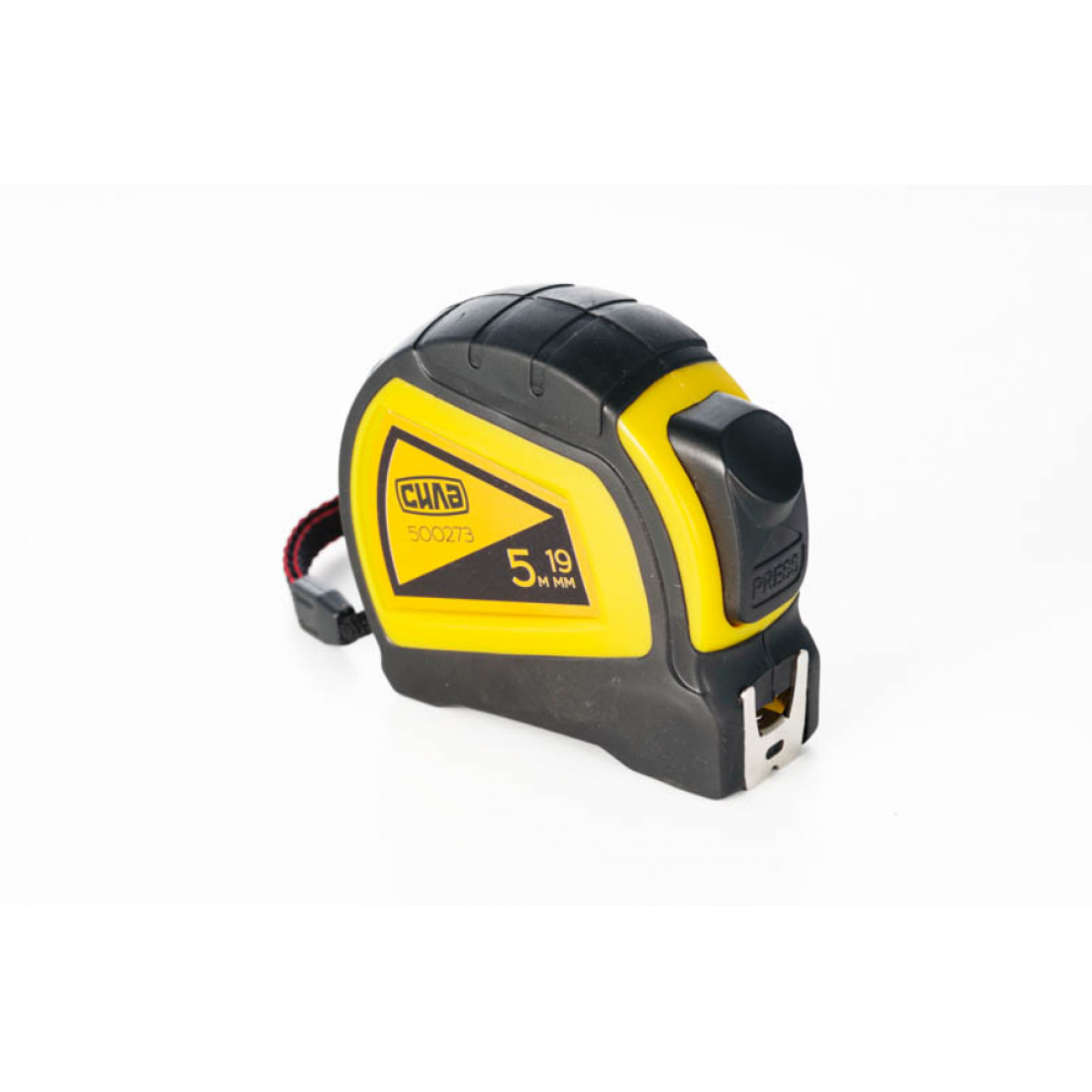 Рулетка Сила 5 м x 19 мм двойной зацеп (500273)