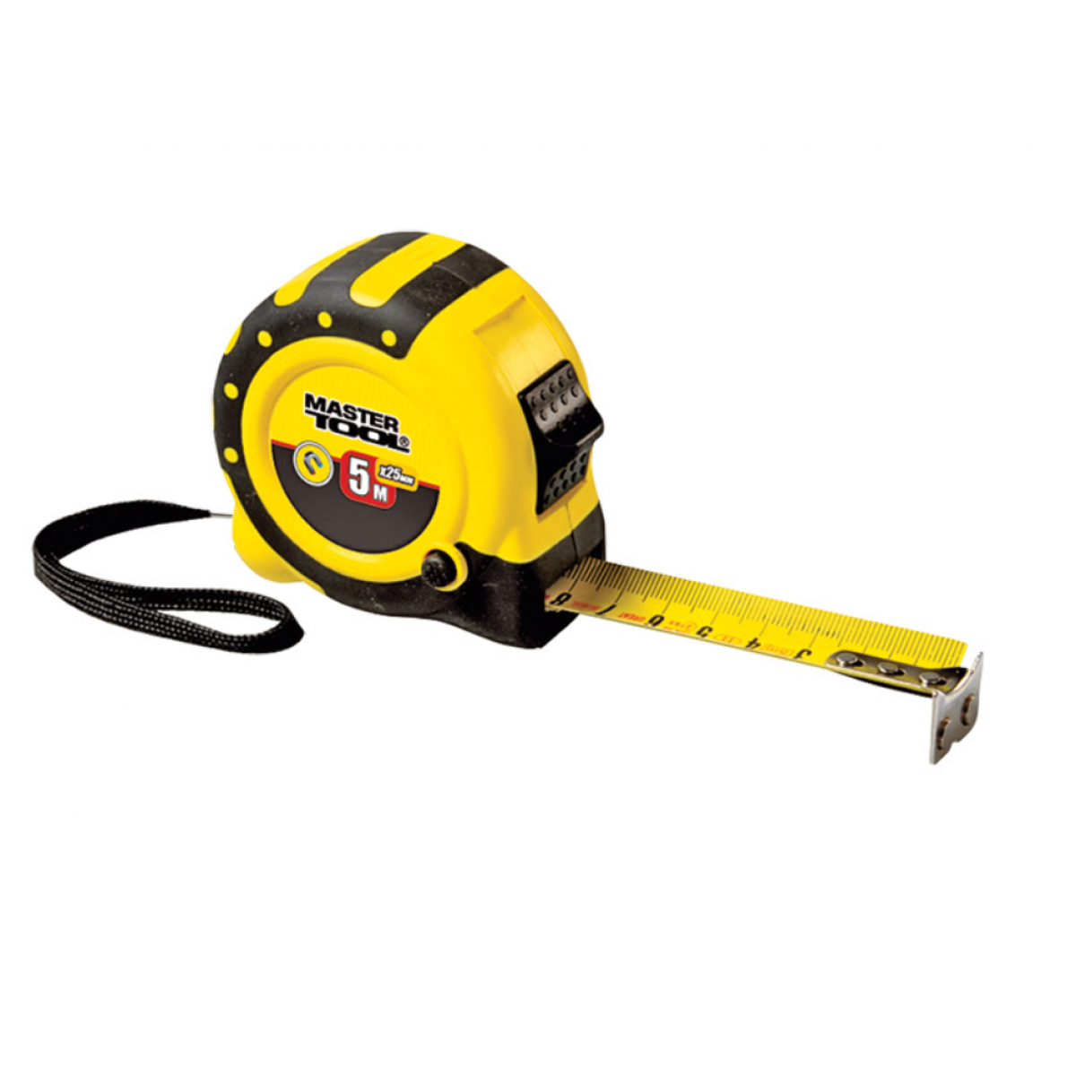 Рулетка Mastertool 8 м х 25 мм магнит (64-8025)