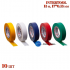 Лента изоляционная Intertool 15 м ассорти (IT-0019) Лента изоляционная Intertool 15 м ассорти (IT-0019)
