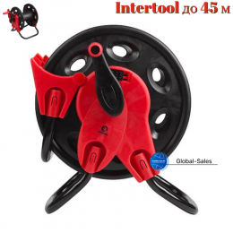 Катушка для шланга Intertool до 45 м без колес (GE-3005)