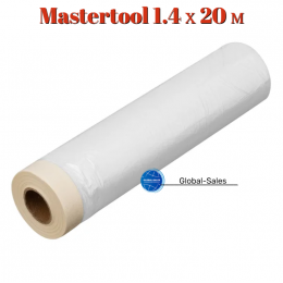 Пленка защитная с малярной лентой Mastertool 1.4 х 20 м (79-9001)