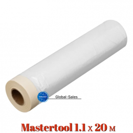 Пленка защитная с малярной лентой Mastertool 1.1 х 20 м (79-9000)