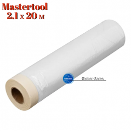 Пленка защитная с малярной лентой Mastertool 2.1 х 20 м (79-9002)