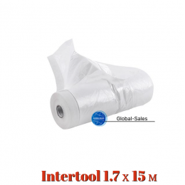 Пленка защитная с малярной лентой Intertool 1.7 х 15 м (KT-0803)