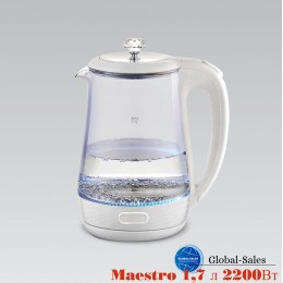 Электрочайник Maestro MR-052-White (MR-052-WHITE)  1,7 л, 2200Вт