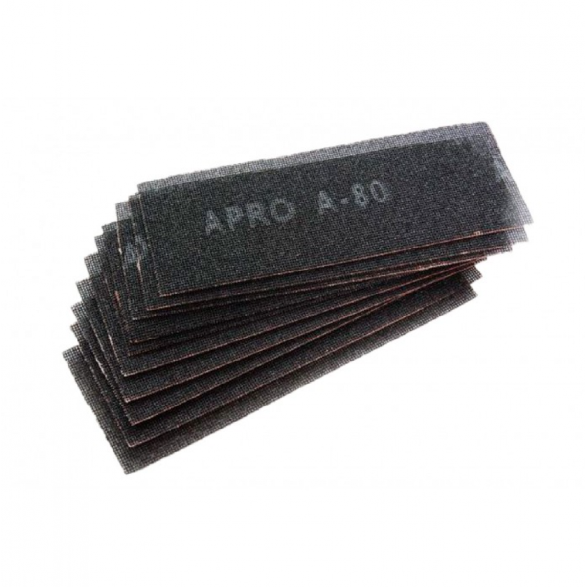 Сетка абразивная Apro 105 x 280 мм x Р80 10 шт