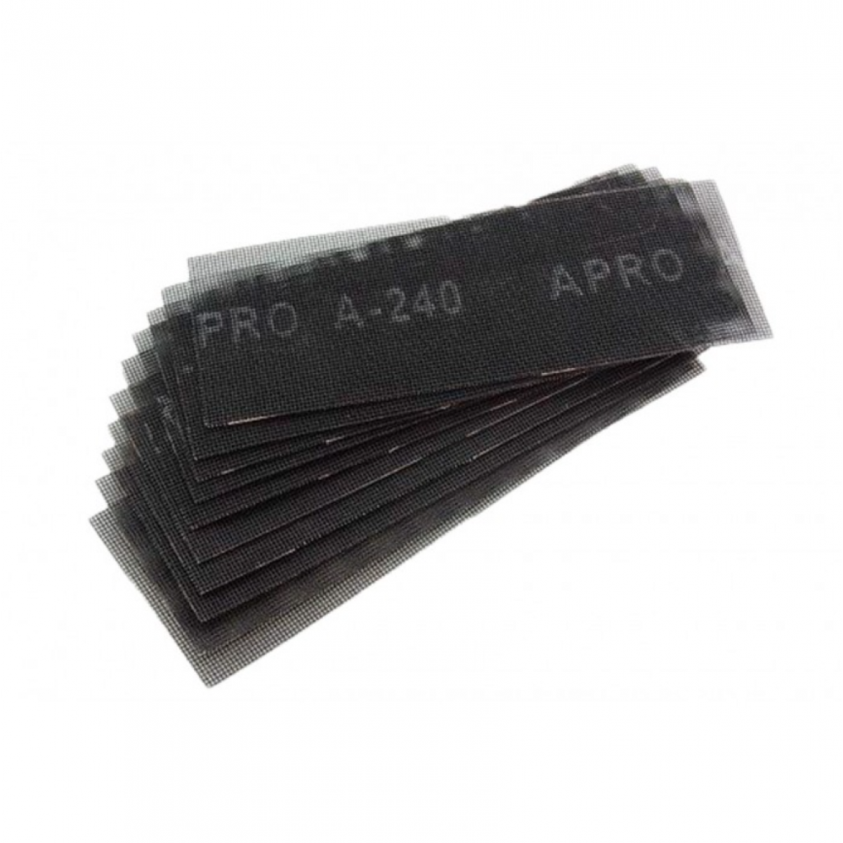 Сетка абразивная Apro 105 x 280 мм x Р240 (10 шт.) (828085)