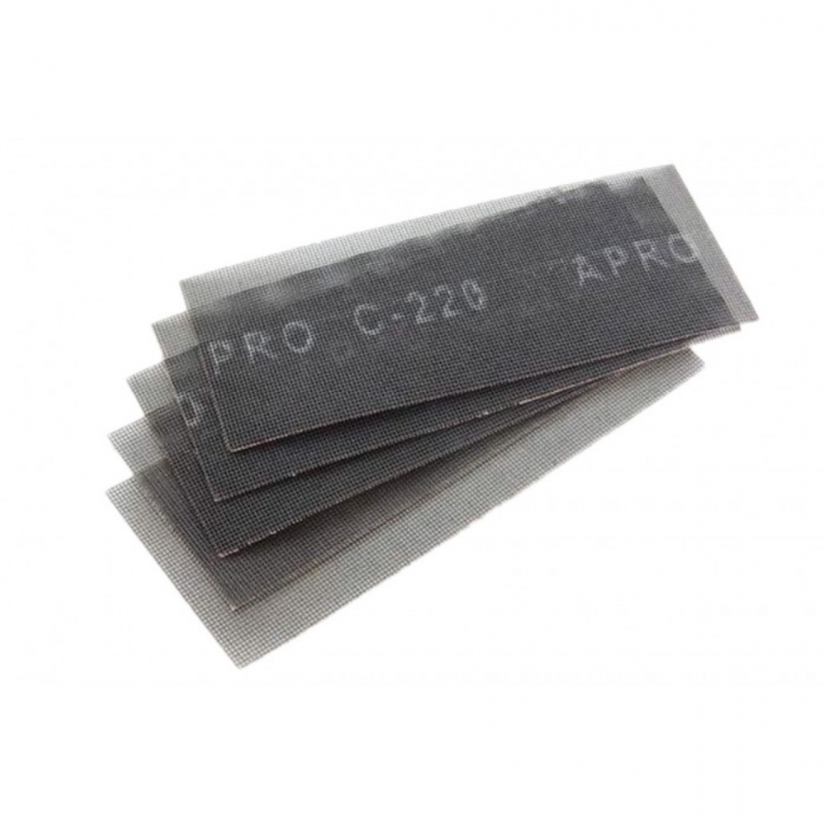 Сетка абразивная Apro 115 x 280 мм x Р220 PRO (5 шт.) (828070)