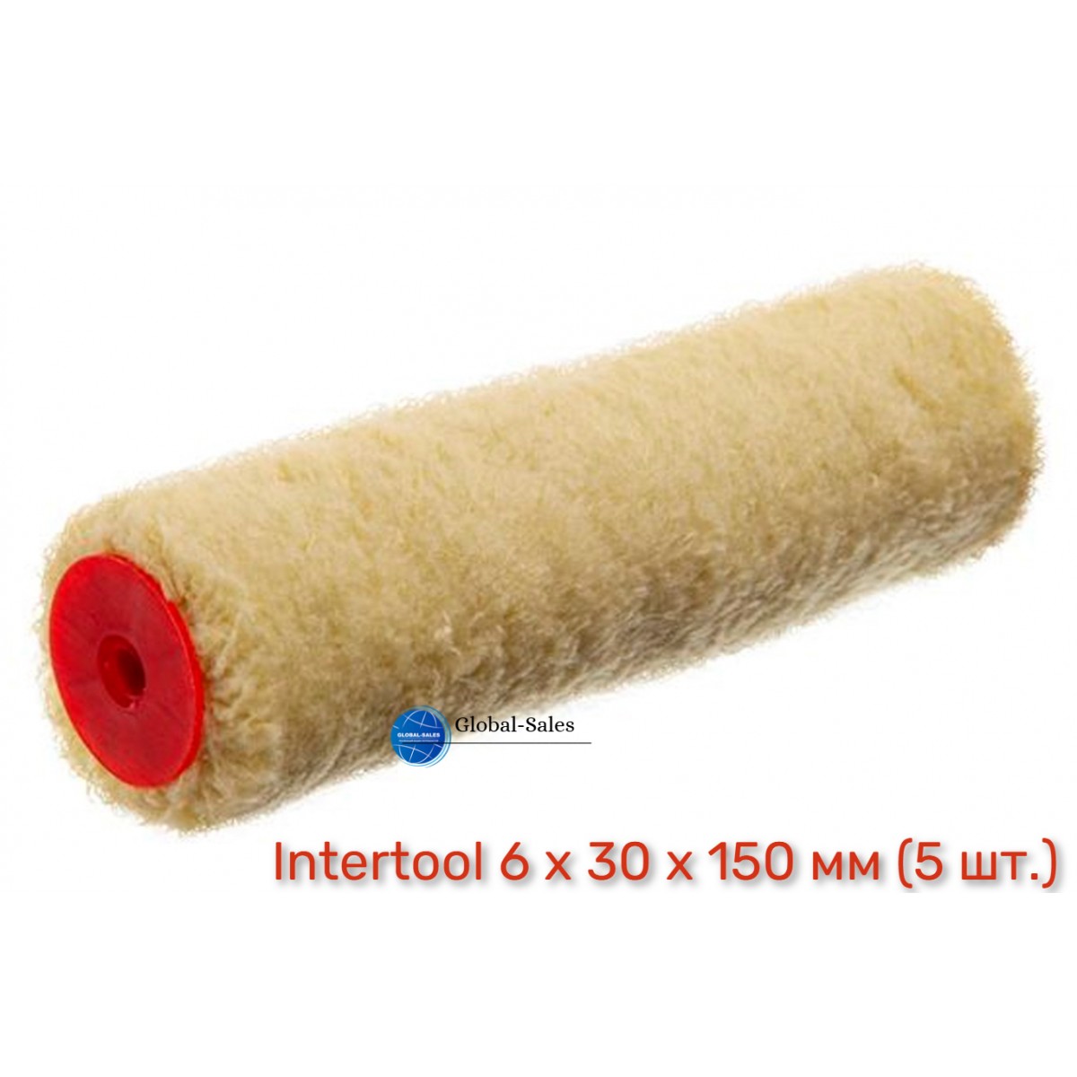 Валик синтекс Intertool 6 х 30 х 150 мм (KT-4435) (5 шт.)