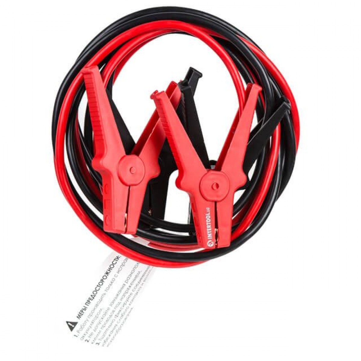 Провода пусковые Intertool 300 A x 3 м (AT-3042) Провода пусковые Intertool 300 A x 3 м (AT-3042)
