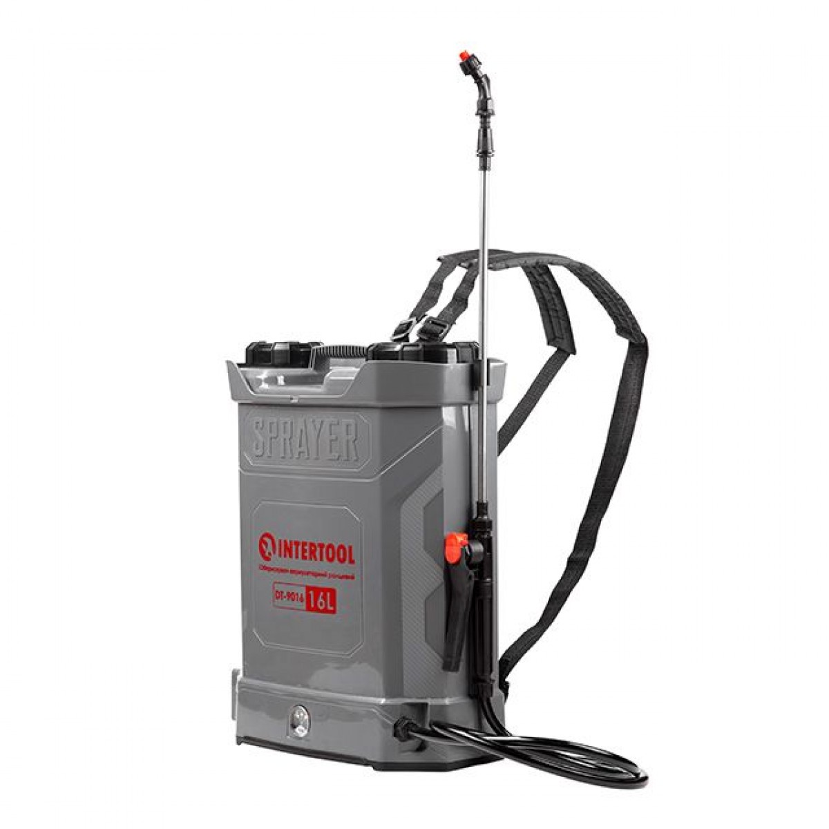 Опрыскиватель аккумуляторный Intertool 16л x 8Ач (DT-9016)