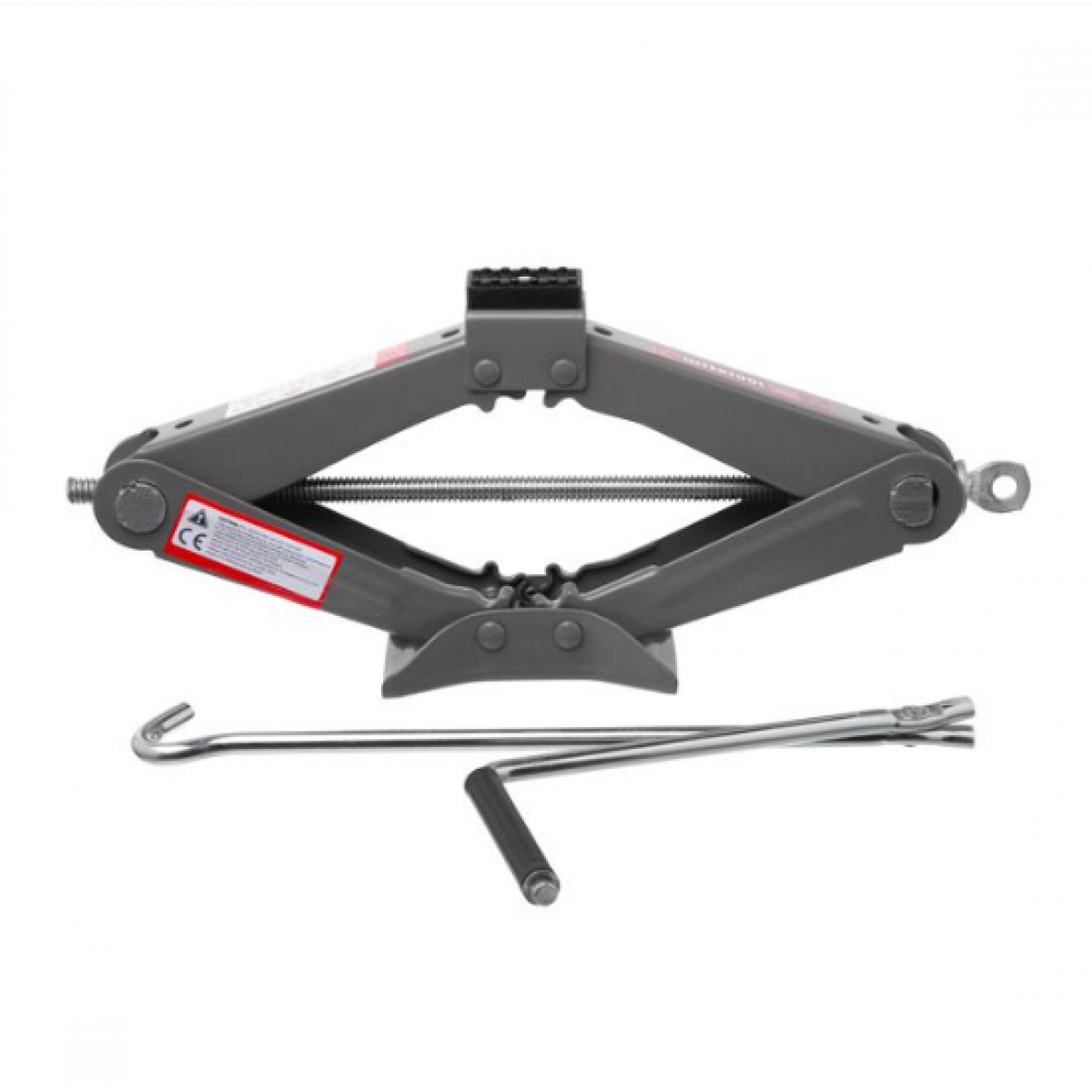 Домкрат механический Intertool 1.5т x 90-370мм ромбовидный (GT0182)