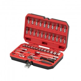 Набор инструмента Intertool 1/4" x 48ед RED (ET-9048)