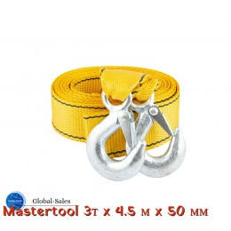 Трос буксировочный Mastertool 3т x 4.5 м x 50 мм (81-0302)