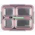 Ланч-бокс Kamille 1800 мл (2147) розовый