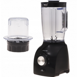 Блендер стационарный Kamille 600Вт x 1.8л 2 в 1 (6759) черный