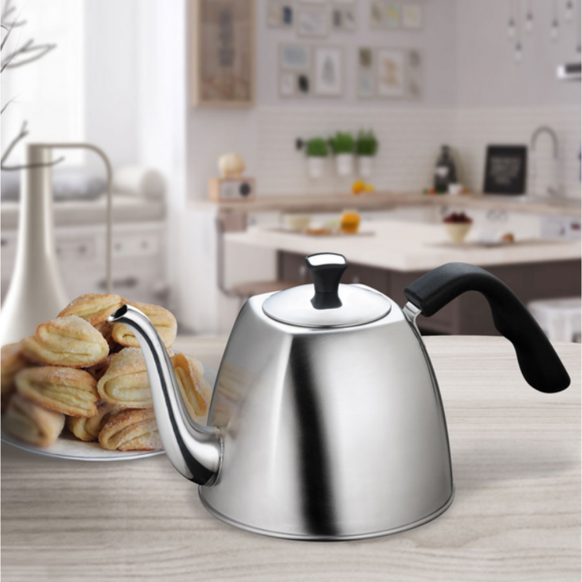 Чайник заварочный нержавеющий Maestro 1.1 л MR-1333-tea (MR-1333-tea) Чайник заварочный нержавеющий Maestro 1.1 л MR-1333-tea (MR-1333-tea)