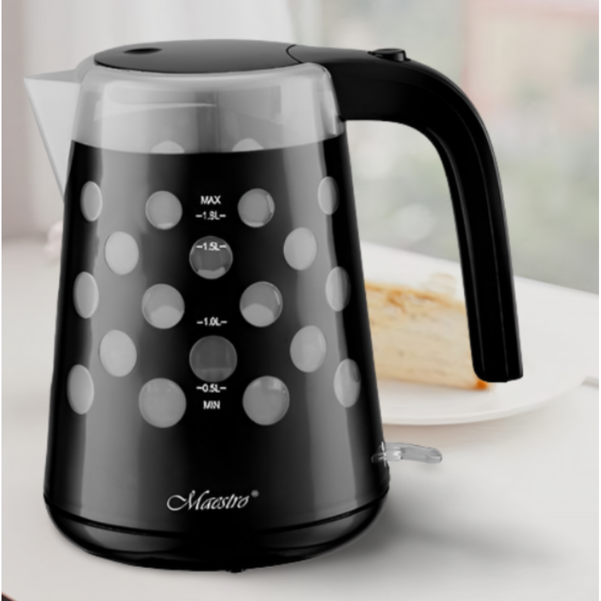 Электрочайник Maestro MR-045-Black (MR-045-BLACK)  1,7 л