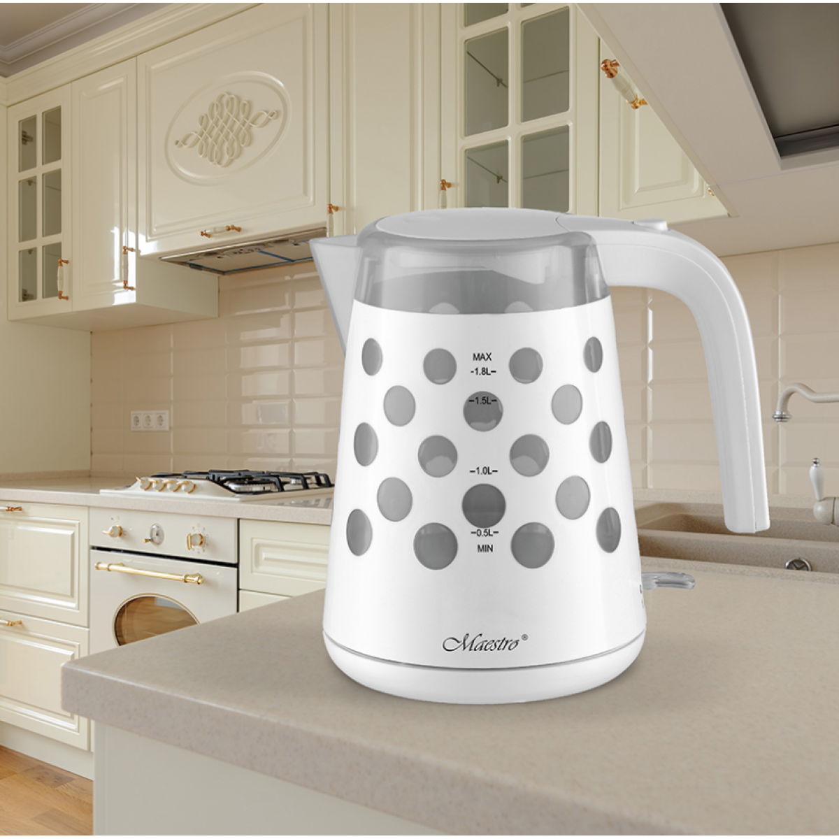 Электрочайник Maestro MR-045-White (MR-045-WHITE) 1,7 л