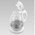 Электрочайник Maestro MR-055-White (MR-055-WHITE) внутренняя подсветка, белый, 1,0 л