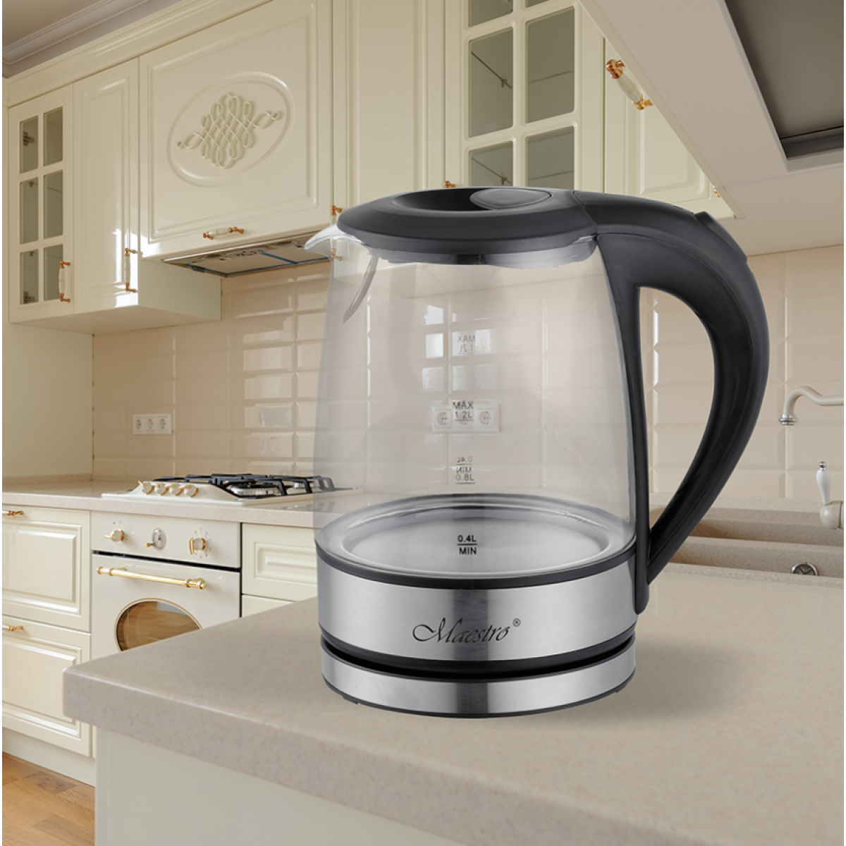 Электрочайник Maestro MR-062 (MR-062)  1,2 л , черный