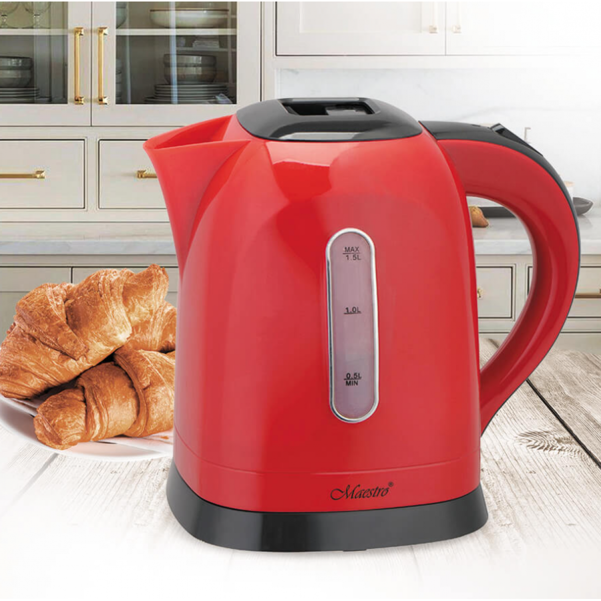 Электрочайник Maestro 1.5л красный (MR-034-RED) 2200 Вт
