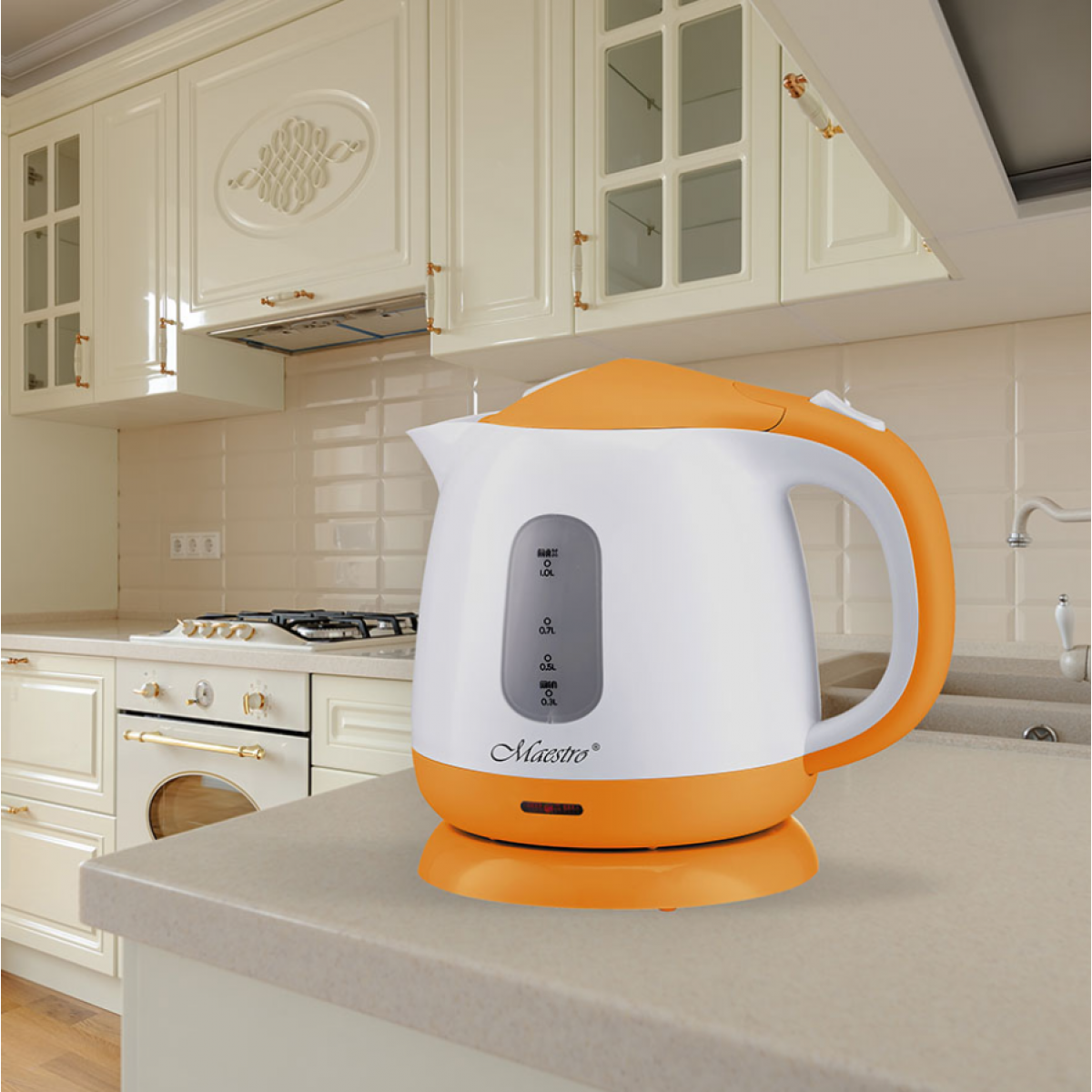 Электрочайник Maestro MR-012-Orange (MR-012-ORANGE) 1,0 л, 1100 Вт