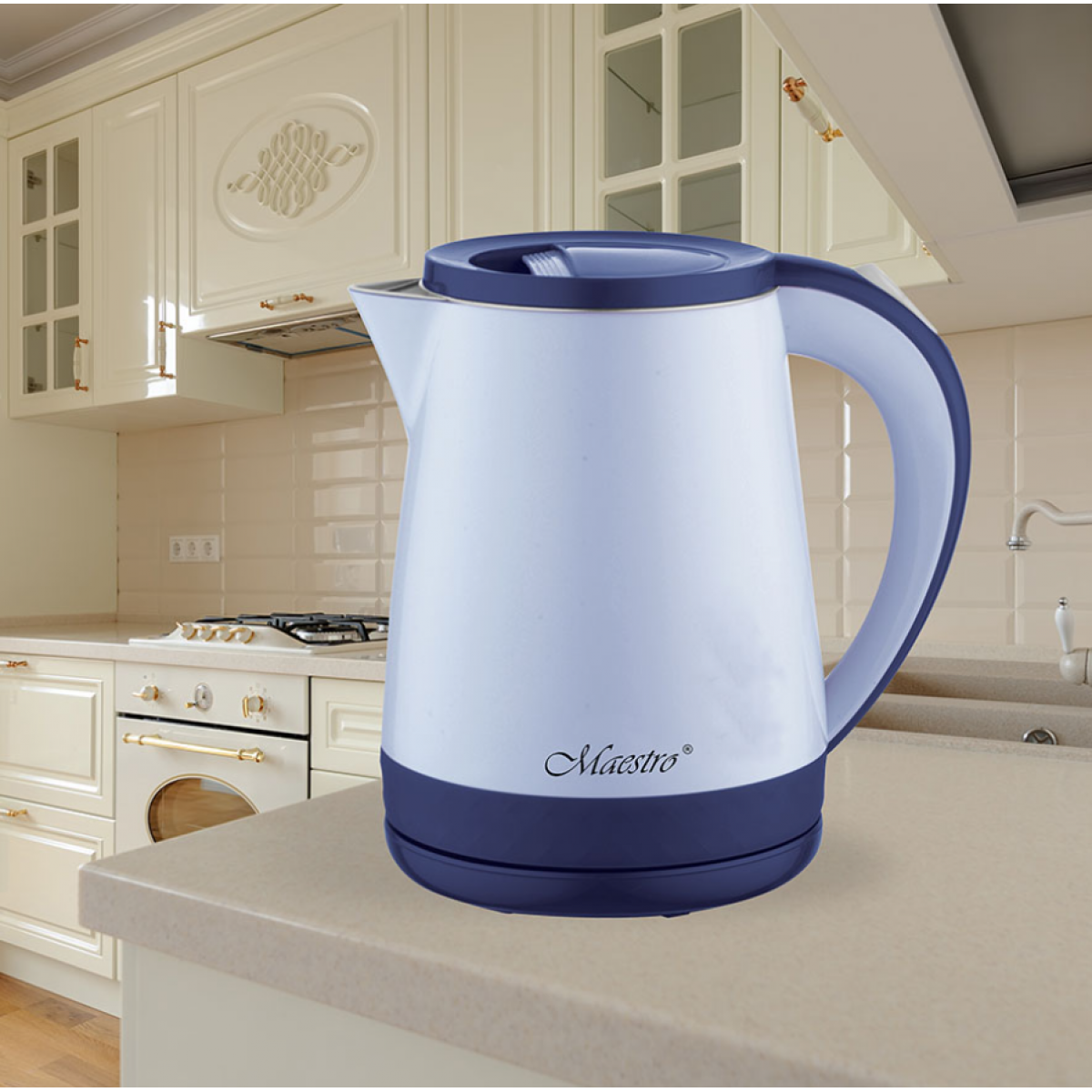 Электрочайник Maestro MR-037-Blue (MR-037-BLUE) 1,2 л