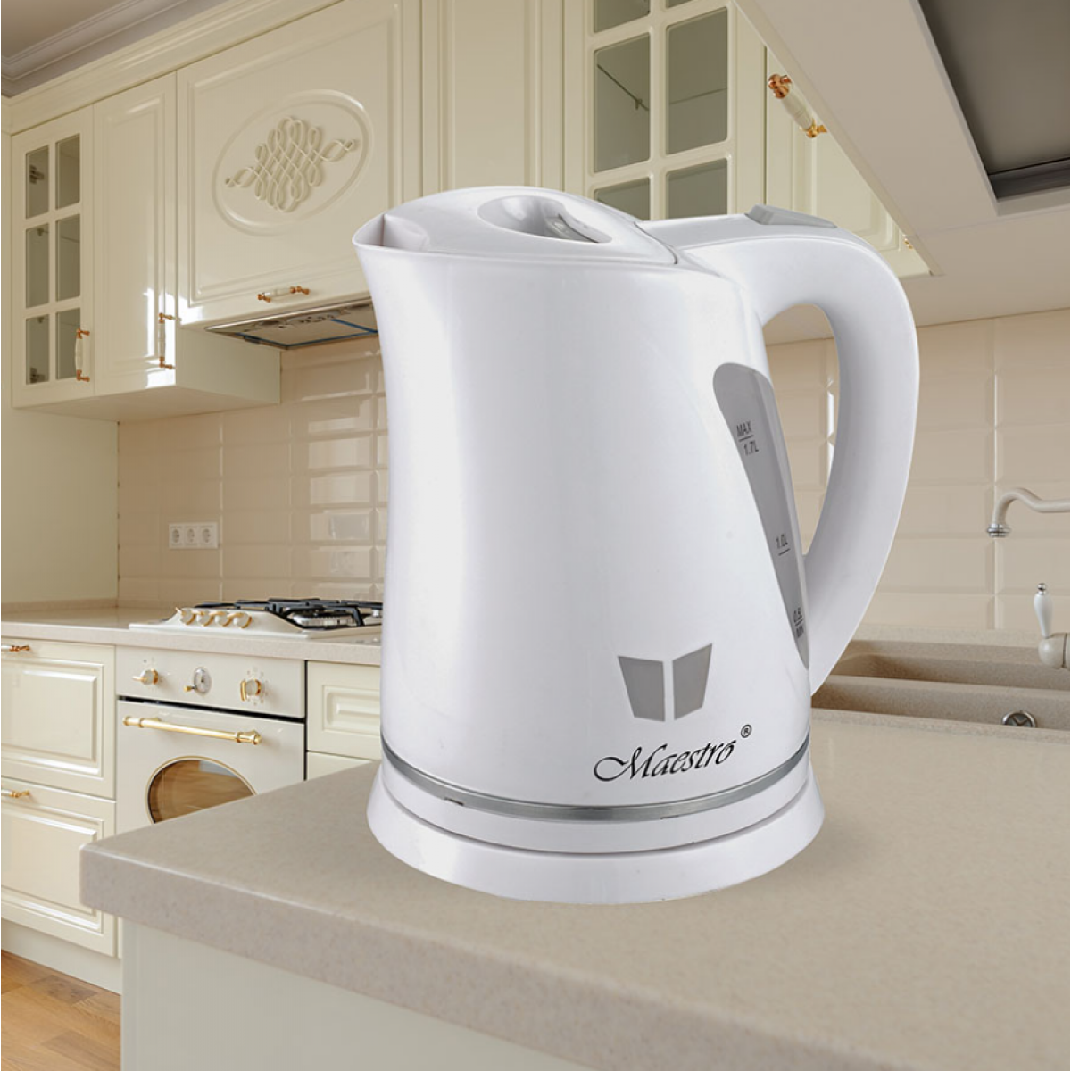 Электрочайник Maestro MR-038-White (MR-038-WHITE) 2000 Вт,1,7 л