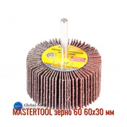 Круг лепестковый в оправке Mastertool 60 х 30 мм Р60 (08-2276) Круг лепестковый в оправке Mastertool 60 х 30 мм Р60 (08-2276)