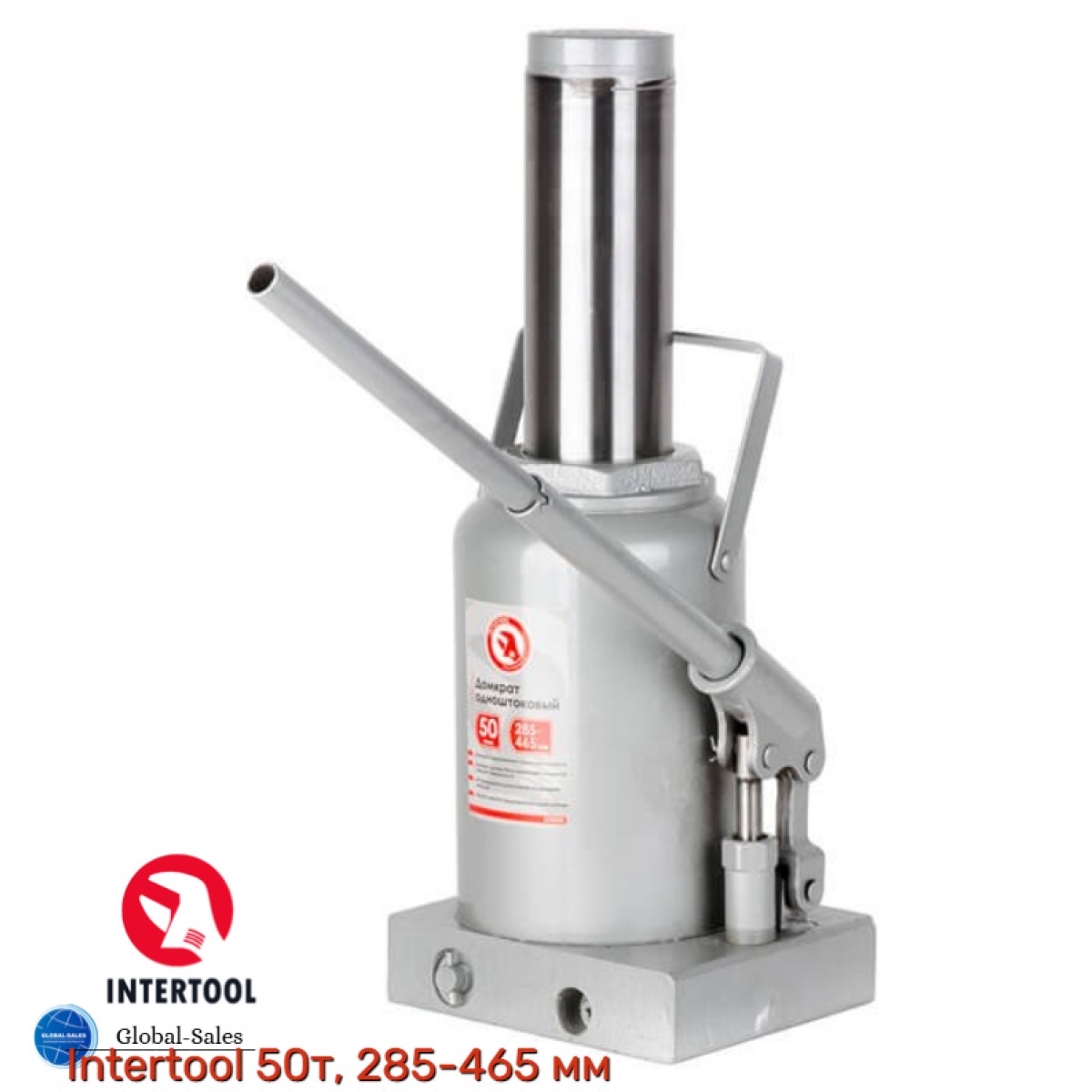 Домкрат гидравлический Intertool 50 т х 480 мм одноштоковый (GT0030)