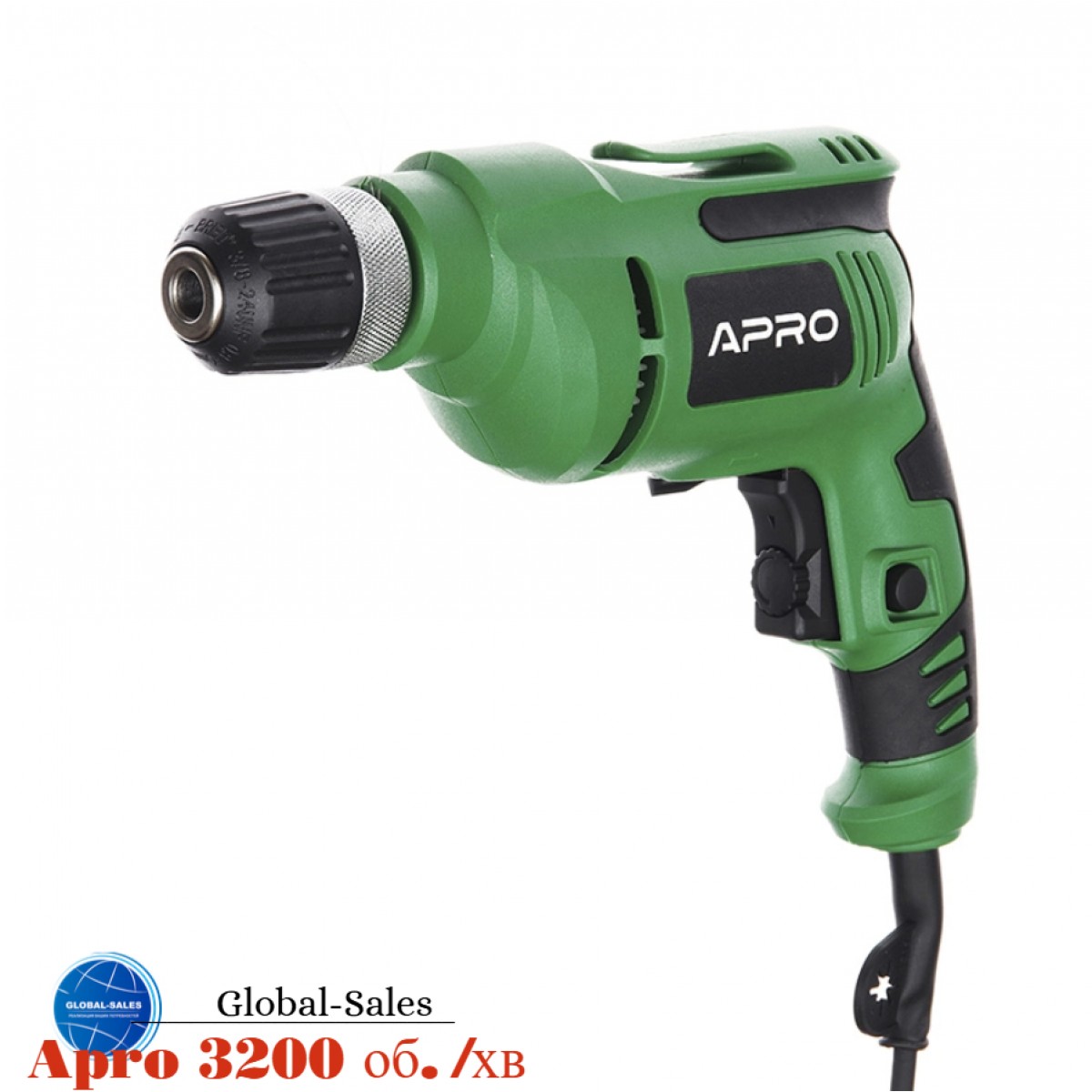 Дрель Apro Д 550 (899051) 3200 об./хв Дрель Apro Д 550 (899051) 3200 об./хв