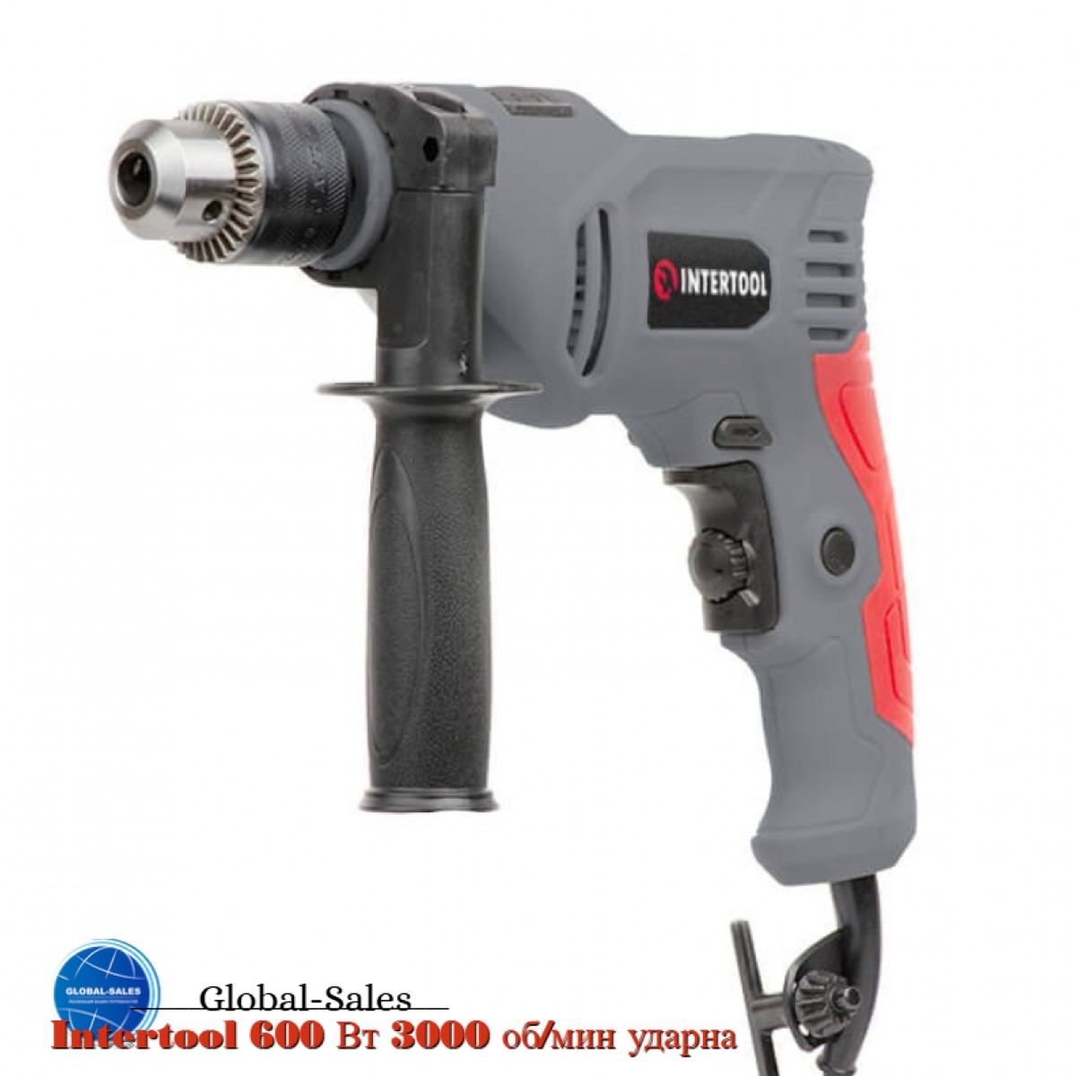 Дрель ударная Intertool 600 Вт (DT-0109) Дрель ударная Intertool 600 Вт (DT-0109)