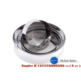 Набор сит нержавеющих Empire (6 шт.) (2166) Набор сит нержавеющих Empire (6 шт.) (2166)