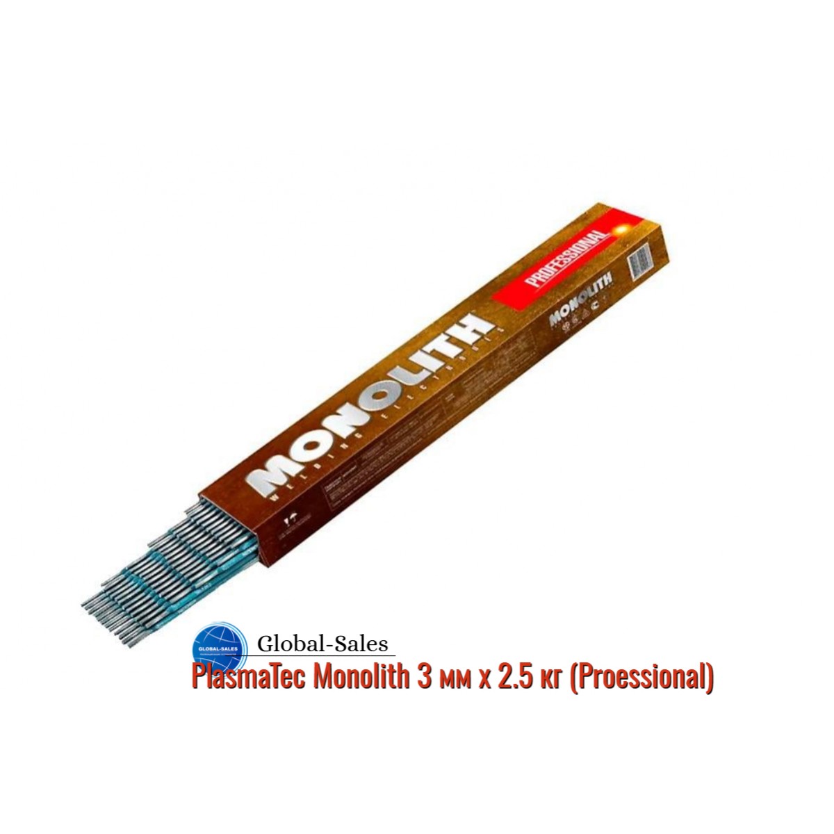Электроды PlasmaTec Monolith 3 мм х 2.5 кг (Proessional) (000001777)