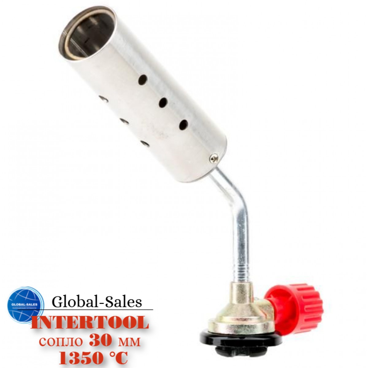 Горелка газовая Intertool 30 мм (GB-0025) Горелка газовая Intertool 30 мм (GB-0025)